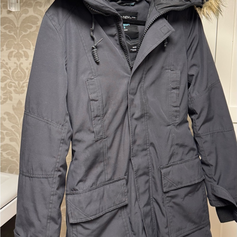 Women Gray Winter Parka